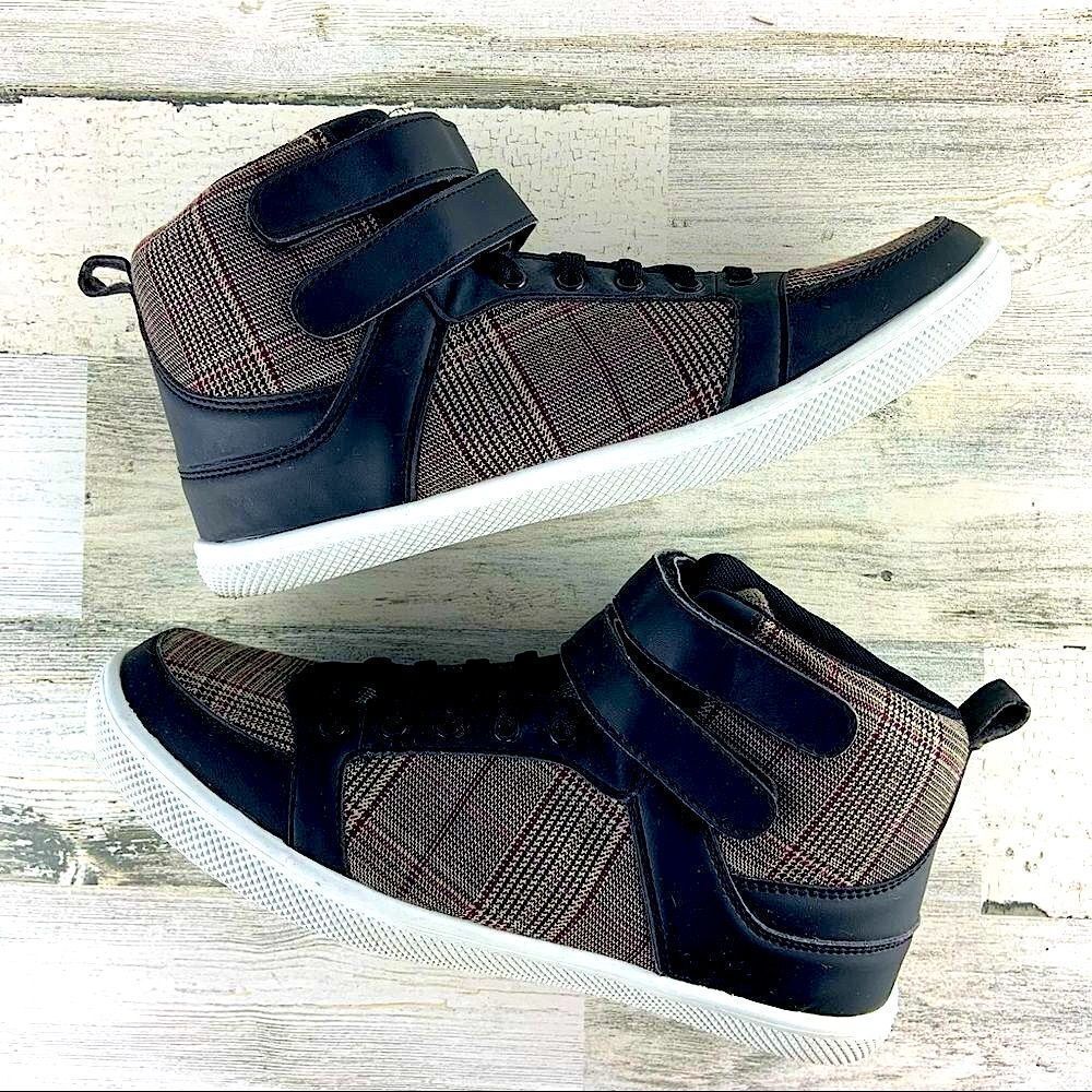 CARBON Josh Glen Plaid Fashion Hightop Shoe 10-11